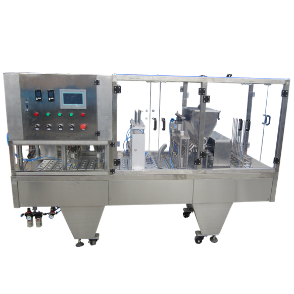 rice packaging machine - rice automatic packing and stitching 