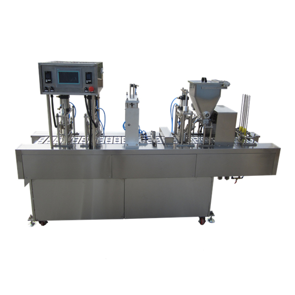 automatic stand up spout pouch filling and capping packing 