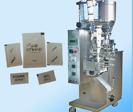 small bag grains filling and packing machine