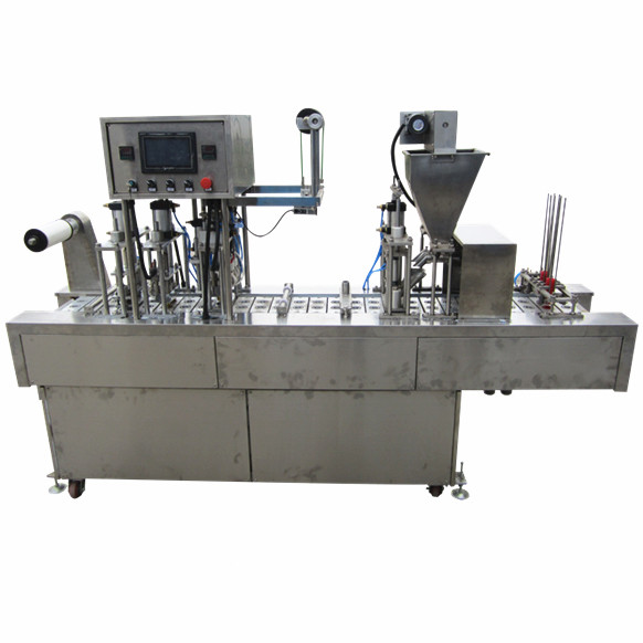 Small Yogurt Production Machinery Ice Cream Filling Machine With Ce